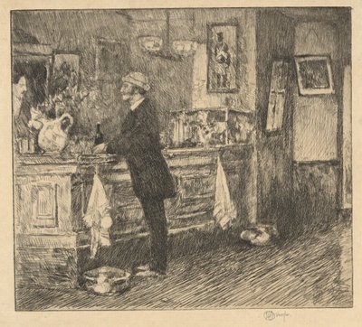 Egy New England-i Barroom alkotó: Childe Hassam