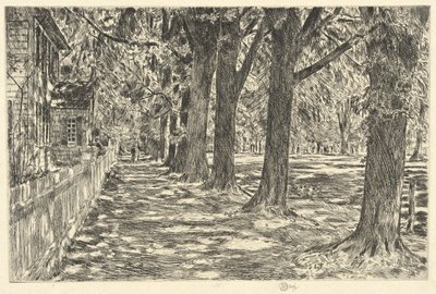 Easthampton, 1917 alkotó: Childe Hassam
