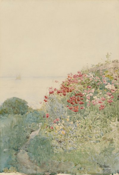 Pipacsmező, Zöld-szigetek alkotó: Childe Hassam