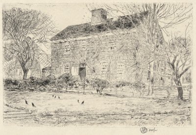 Home Sweet Home, No. 2, Easthampton, 1923 alkotó: Childe Hassam