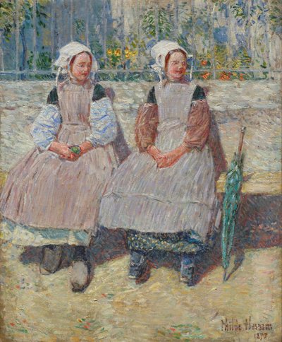 A napfényben alkotó: Childe Hassam