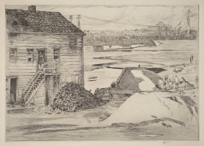 Apály, Cos Cob híd alkotó: Childe Hassam