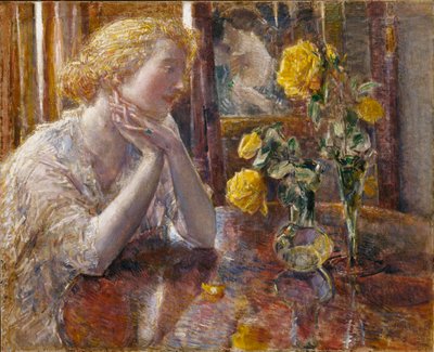 Maréchal Niel Roses alkotó: Childe Hassam