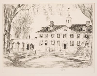 Mt. Vernon, 1925 alkotó: Childe Hassam