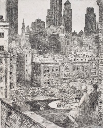 New York, 1931 tavasza alkotó: Childe Hassam