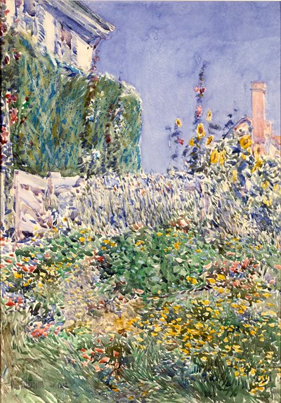 Thaxter kertje alkotó: Childe Hassam