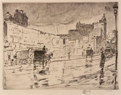 The Billboards, New York alkotó: Childe Hassam