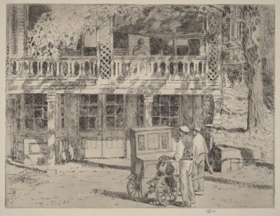Tobynál, Cos Cob alkotó: Childe Hassam