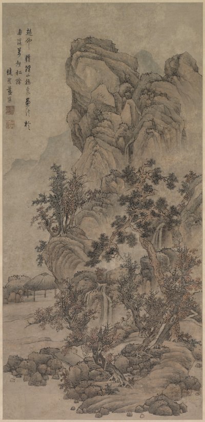 Táj figurákkal alkotó: China, Qing dynasty