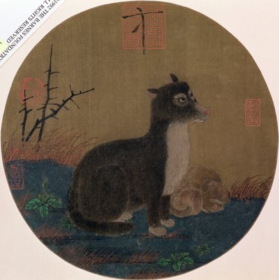 Kutyák, Hui-Tsung-dinasztia, 1100-35 alkotó: Chinese School
