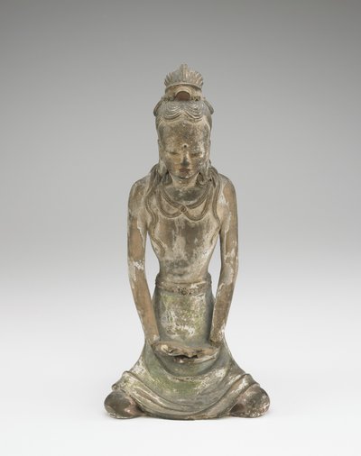 Bodhiszattva figura (kerámia) alkotó: Chinese School