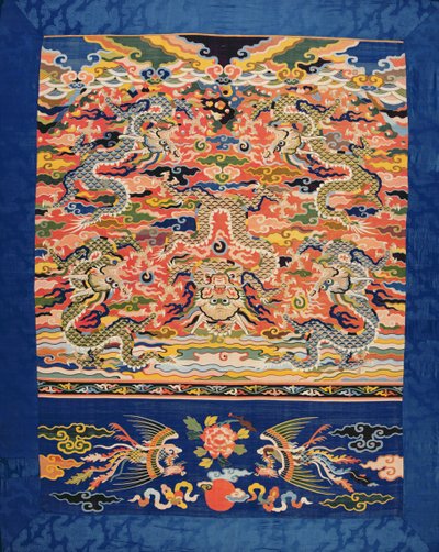 Ötsárkányos Kossu, Wanli-korszak, 1573-1619 (selyem) alkotó: Chinese School