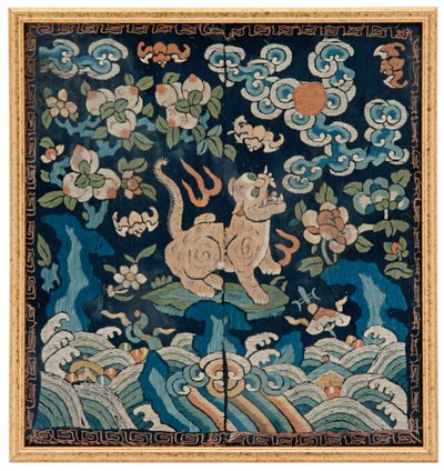 Katonai párduci rangjelvény alkotó: Chinese School