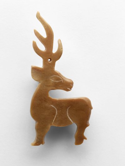 Medál szarvas formájú, Kr.e. 1050-kb. 950 körül alkotó: Chinese School