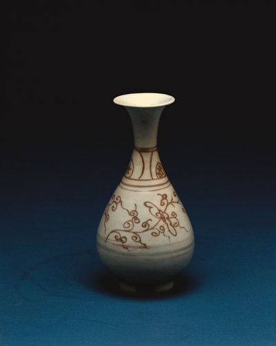 Piros máz alatti palack, Yuhachan, Yuan-dinasztia, 14. század alkotó: Chinese School