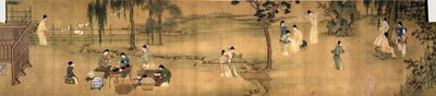 Tudósok" Összejövetel a bambuszkertben alkotó: Chinese School