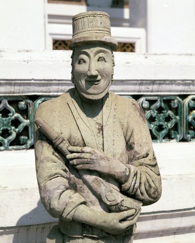 Európai katona szobra alkotó: Chinese School