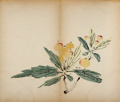Ten Bamboo Studio Prints, 1643 (fablokk) alkotó: Chinese School