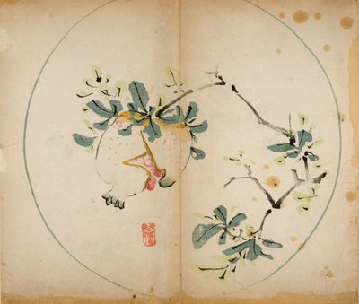Ten Bamboo Studio Prints, 1643 (fablokk) alkotó: Chinese School