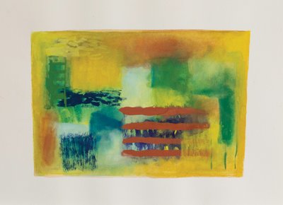Sárga kert II, 2003 (gouache, akvarellpapír) alkotó: Ching Fun Tso