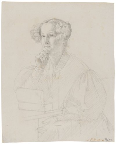 Susanne Dorothea Ryder 1814-1889 portréja alkotó: Christen Købke