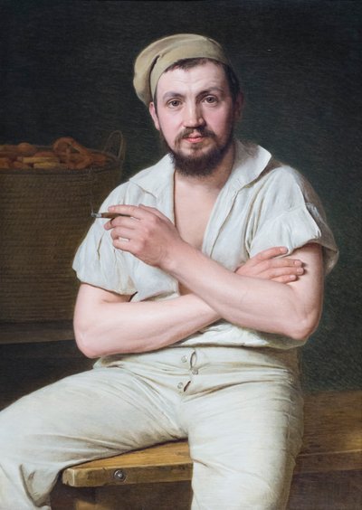 Wilhelm Bendz arcképe, 1830 körül (olaj, vászon) alkotó: Christen Schjellerup Kobke