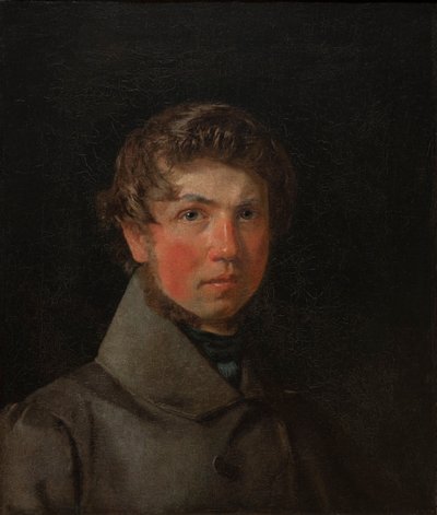 Önarckép, c. 1833 (olaj, vászon) alkotó: Christen Schjellerup Kobke