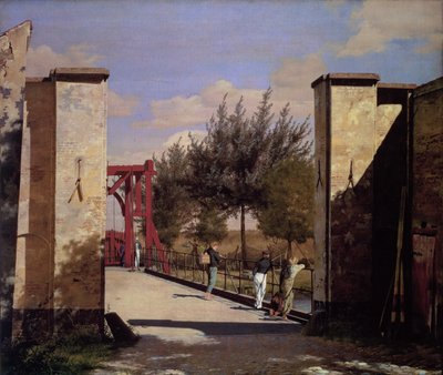 A Citadella északi kapuja, 1834 alkotó: Christen Schjellerup Kobke