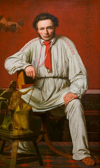 Hermann Ernst Freund szobrászművész alkotó: Christen Schjellerup Kobke