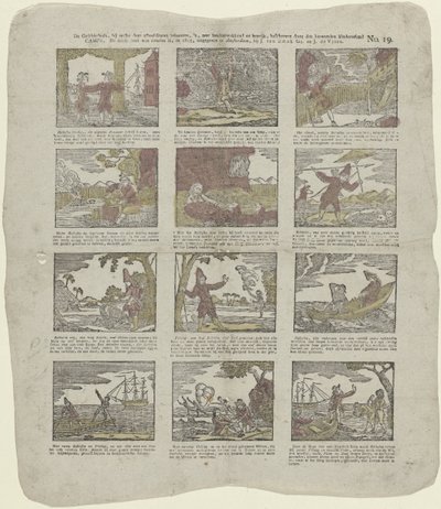 A történelem, amelyhez ezek a képek tartoznak, nagyon olvasmányos és tanulságos, amelyet a híres gyerekbarát / Tábor (...) írta le (cím a tárgyon) alkotó: Christiaan Jacob Schuyling