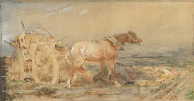 Felhagyott: Duna mocsarai, 1887 előtt. alkotó: Christian Adolf Schreyer