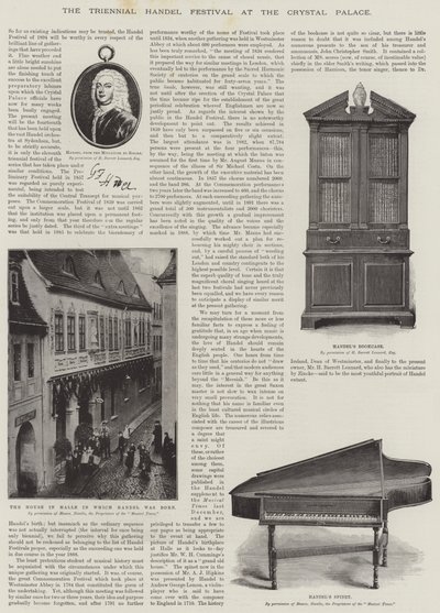 Triennálé Händel Fesztivál a Kristálypalotában alkotó: Christian Friedrich Zincke
