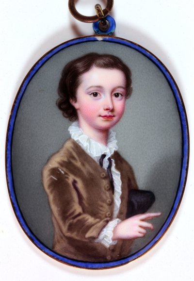 William Henry Cavendish Bentinck, Titchfield márquess, később Portland 3. hercege (zománc) alkotó: Christian Friedrich Zincke