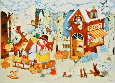 Posta-karácsony, 2001 alkotó: Christian Kaempf