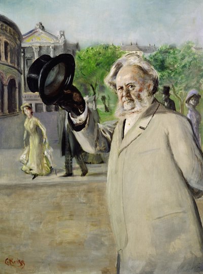 Szerző: Henrik Ibsen (olaj, vászon) alkotó: Christian Krohg
