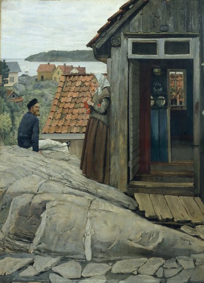 A Partról alkotó: Christian Krohg