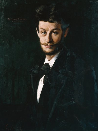 Georges Brandes alkotó: Christian Krohg
