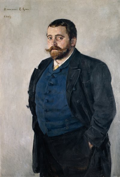 Gerhard Gran (1856-1925) alkotó: Christian Krohg