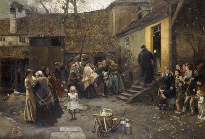 letartóztatni; Letartóztatás, 1881 alkotó: Christian Ludwig Bokelman