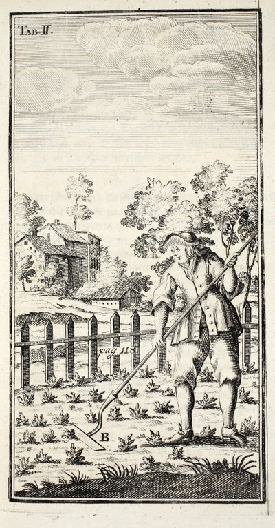 Kertész Kapáló, kocsma. Erfurt Türingiában, 1753-55 alkotó: Christian Reicharts