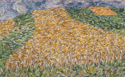 Kornfeld. 1907 alkotó: Christian Rohlfs