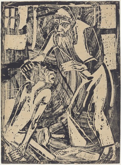 A tékozló fiú visszatérése, 1916. alkotó: Christian Rohlfs