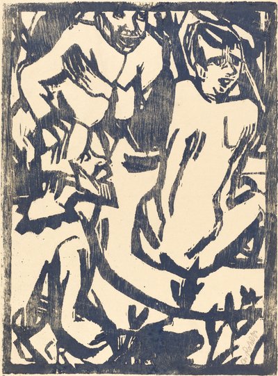 Susanna és a vének alkotó: Christian Rohlfs