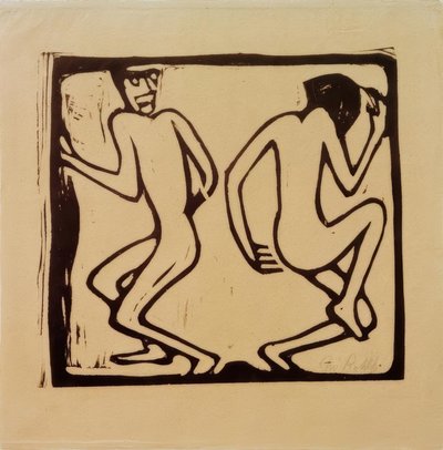 Két táncos alkotó: Christian Rohlfs