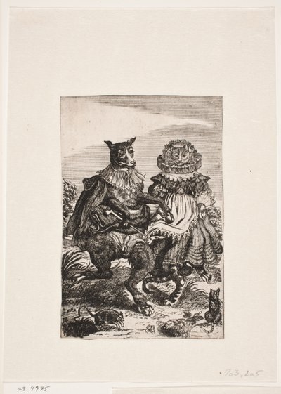 Kutya és macska táncol alkotó: Christian Rothgiesser