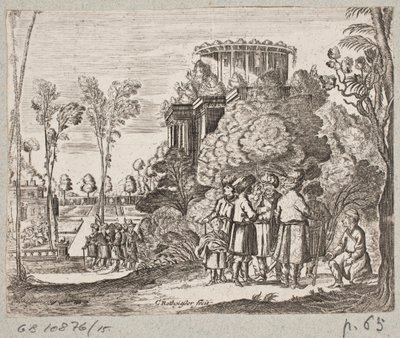 Illusztráció: Adam Olearius: „Perzsa Rosenthal, Schich Saadi zseniális költő […]”, Schleswig 1660 alkotó: Christian Rothgiesser