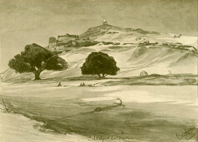 Asszuán, Egyiptom, 1898. alkotó: Christian Wilhelm Allers