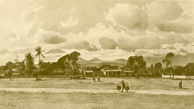 Semarang, Java, 1898. alkotó: Christian Wilhelm Allers
