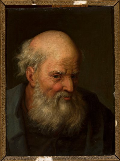 Öregember feje (Szent Péter?) alkotó: Christian Wilhelm Ernst Dietrich