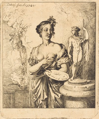 Festmény alkotó: Christian Wilhelm Ernst Dietrich
